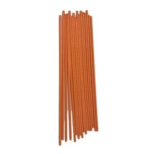 16 Micro KNEX Orange Rods 7.9" Bulk Lot Roller Coaster Replacement Parts K'NEX